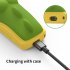 Silicone Protective Sleeve Crocodile shaped Cover Compatible For Samsung Smartone3 Generation Smart Tv Remote Control yellow   green