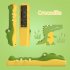 Silicone Protective Sleeve Crocodile shaped Cover Compatible For Samsung Smartone3 Generation Smart Tv Remote Control yellow   green