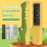 Silicone Protective Sleeve Crocodile shaped Cover Compatible For Samsung Smartone3 Generation Smart Tv Remote Control yellow   green
