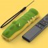 Silicone Protective Sleeve Crocodile shaped Cover Compatible For Samsung Smartone3 Generation Smart Tv Remote Control yellow   green