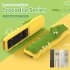 Silicone Protective Sleeve Crocodile shaped Cover Compatible For Samsung Smartone3 Generation Smart Tv Remote Control yellow   green