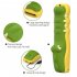 Silicone Protective Sleeve Crocodile shaped Cover Compatible For Samsung Smartone3 Generation Smart Tv Remote Control yellow   green