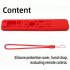 Silicone Protective Sleeve Shockproof Case Cover Compatible For Sony Rmf Tx520p Tx520e Tx520b Tx520t 4k8k Tv Remote Control Luminous blue suit