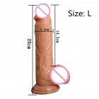 Silicone Realistic Dildos  Penis With Strong Suction Cup Women Masturbator Manual Adult Supplies Erotic Sex Toys Suitable For Women Men Couples ZB-02 Large