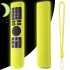 Silicone Remote Control Case With Lanyard Shockproof Protector Cover Compatible For Xiaomi Xmrm 010 Tv Remote Control dark gray suit