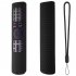 Silicone Remote Control Case With Lanyard Shockproof Protector Cover Compatible For Xiaomi Xmrm 010 Tv Remote Control dark gray suit