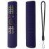Silicone Remote Control Case With Lanyard Shockproof Protector Cover Compatible For Xiaomi Xmrm 010 Tv Remote Control dark gray suit