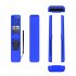 Silicone Remote Control Case Scratch Proof Protective Cover Compatible For Sony Rmf mg3 tx520u Voice Remote blue