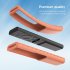 Silicone Remote Control Battery Back Cover Waterproof Sleeve Compatible For Samsung Bn59 01363 Bn59 01357 black