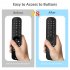 Silicone Remote Control Sleeve Controller Shockproof Protective Cover Compatible For LG AN MR21GC MR21N 21GA White