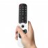 Silicone Remote Control Sleeve Controller Shockproof Protective Cover Compatible For LG AN MR21GC MR21N 21GA White