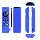 Silicone Remote Control Protective Case Compatible For Fire Tv Stick Lite With Alexa Voice Remote Lite(2nd Gen) blue