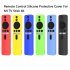 Silicone Remote Control Protective Case Dust Cover With Lanyard Compatible For Mi Tv Stick 4k Tv Stick black