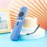 Silicone Remote Control Protective Case Dust Cover With Lanyard Compatible For Mi Tv Stick 4k Tv Stick blue