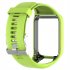 Silicone Replacement Watch Band Wrist Strap Bracelet Wristband Compatible For Tomtom Spark Series Runner2 3 Army green