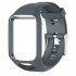 Silicone Replacement Watch Band Wrist Strap Bracelet Wristband Compatible For Tomtom Spark Series Runner2 3 black