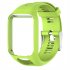 Silicone Replacement Watch Band Wrist Strap Bracelet Wristband Compatible For Tomtom Spark Series Runner2 3 black