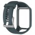 Silicone Replacement Watch Band Wrist Strap Bracelet Wristband Compatible For Tomtom Spark Series Runner2 3 black