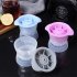 Silicone Round Ice  Ball Mold Whiskey Ice Maker Household Bar Accessories gray