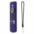 Silicone Sleeve Remote Control Anti drop Dust proof Protective Cover Compatible For Fire Tv Stick Lite 2021 2020 midnight blue
