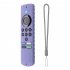 Silicone Sleeve Remote Control Anti drop Dust proof Protective Cover Compatible For Fire Tv Stick Lite 2021 2020 midnight blue