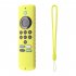 Silicone Sleeve Remote Control Anti drop Dust proof Protective Cover Compatible For Fire Tv Stick Lite 2021 2020 dark gray