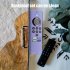Silicone Sleeve Remote Control Anti drop Dust proof Protective Cover Compatible For Fire Tv Stick Lite 2021 2020 dark gray