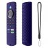 Silicone Sleeve Remote Control Anti drop Dust proof Protective Cover Compatible For Fire Tv Stick Lite 2021 2020 dark gray