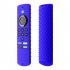 Silicone Sleeve Remote Control Anti drop Dust proof Protective Cover Compatible For Fire Tv Stick Lite 2021 2020 dark gray