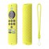 Silicone Sleeve Remote Control Anti drop Dust proof Protective Cover Compatible For Fire Tv Stick Lite 2021 2020 dark gray