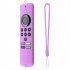 Silicone Sleeve Remote Control Anti drop Dust proof Protective Cover Compatible For Fire Tv Stick Lite 2021 2020 dark gray