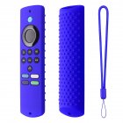 Silicone Sleeve Remote Control Anti-drop Dust-proof Protective Cover Compatible For Fire Tv Stick Lite 2021/2020 blue