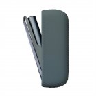 Silicone Sleeve Scratch-resistant Shockproof Full Case Protective Cover Compatible For IQOS 3.0 dark gray