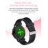 Silicone Smart  Watch Wb05 Multifunction Bluetooth Round  Dial Long  Standby Watch For  Men  Women Silver Silicone band