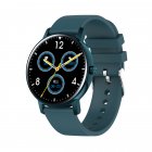 Silicone Smart <span style='color:#F7840C'>Watch</span> Wb05 Multifunction Bluetooth Round Dial Long Standby <span style='color:#F7840C'>Watch</span> For Men Women blue_Silicone band