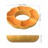 Silicone Snack Tray For 40 Oz Tumbler With Handle Cup Accessories Suitable For Parties Movies Shopping Driving orange color