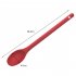 Silicone Spoon Kitchen Cooking Integrated  Spoon For Food Stirring Restaurants Hotels black