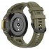 Silicone Strap Flexible Length Adjustable Replacement Wristband Compatible For Huami T rex 2 Smart Watch black