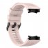 Silicone Strap Flexible Length Adjustable Replacement Wristband Compatible For Huami T rex 2 Smart Watch black