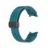 Silicone Strap Replacement Bracelet Band for Samsung Galaxy Watch 4 5 5 Pro Dark Green