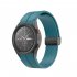 Silicone Strap Replacement Bracelet Band for Samsung Galaxy Watch 4 5 6 Pro Premium Blue