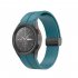 Silicone Strap Replacement Bracelet Band for Samsung Galaxy Watch 4 5 5 Pro Premium Blue