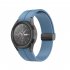 Silicone Strap Replacement Bracelet Band for Samsung Galaxy Watch 4 5 5 Pro Premium Blue