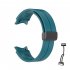 Silicone Strap Replacement Bracelet Band for Samsung Galaxy Watch 4 5 5 Pro Premium Blue