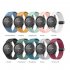 Silicone Strap Replacement Bracelet Band for Samsung Galaxy Watch 4 5 5 Pro Light Green