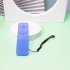 Silicone Tv Remote Control Cover Dustproof Shockproof Protective Case Sleeve Compatible For Tcl Rc802v Fnr1 Fmr1 Luminous blue