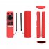 Silicone Tv Remote Control Cover Dustproof Shockproof Protective Case Sleeve Compatible For Tcl Rc802v Fnr1 Fmr1 black