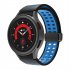 Silicone Watch Band Replacement Strap Folding Buckle Wristband Compatible For Samsung Galaxy Watch5   Pro  watch 4 black gray