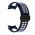 Silicone Watch Band Replacement Strap Folding Buckle Wristband Compatible For Samsung Galaxy Watch5   Pro  watch 4 black gray