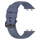 Silicone Watchband Strap Compatible For Oppo Watch3 / Oppo Watch3 Pro Smart Watch Replacement Wristband grey blue compatible for OPPO Watch 3